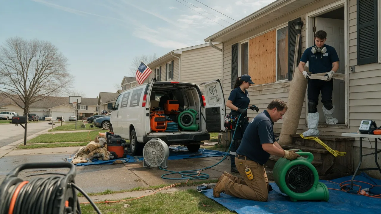 Water Damage Restoration in Albany, WI near me